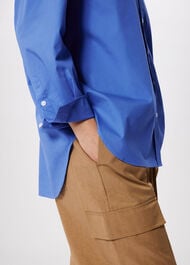 Oversized Cotton Poplin Shirt