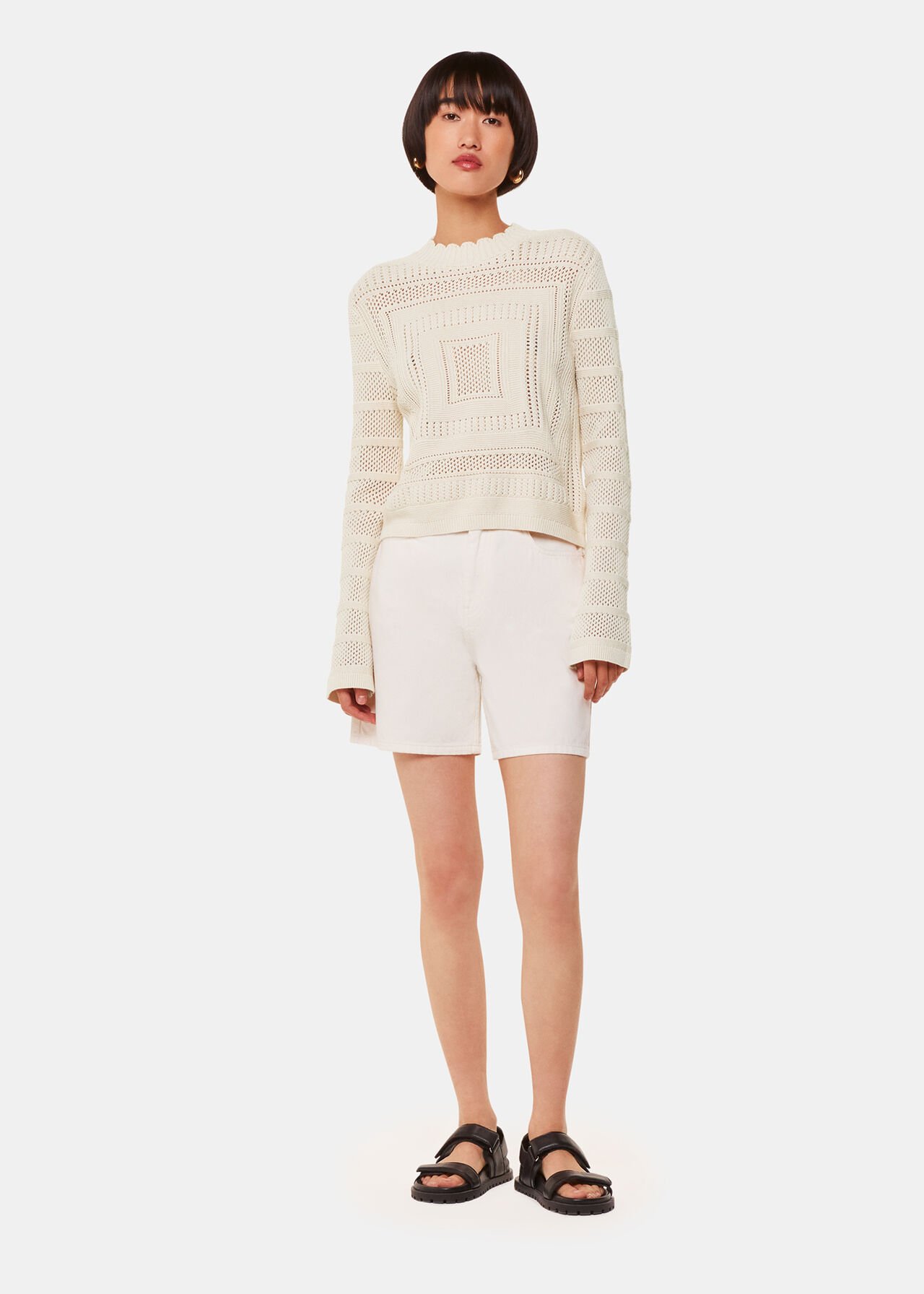Crochet Detail Knit