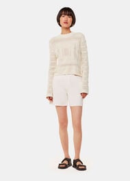 Crochet Detail Knit