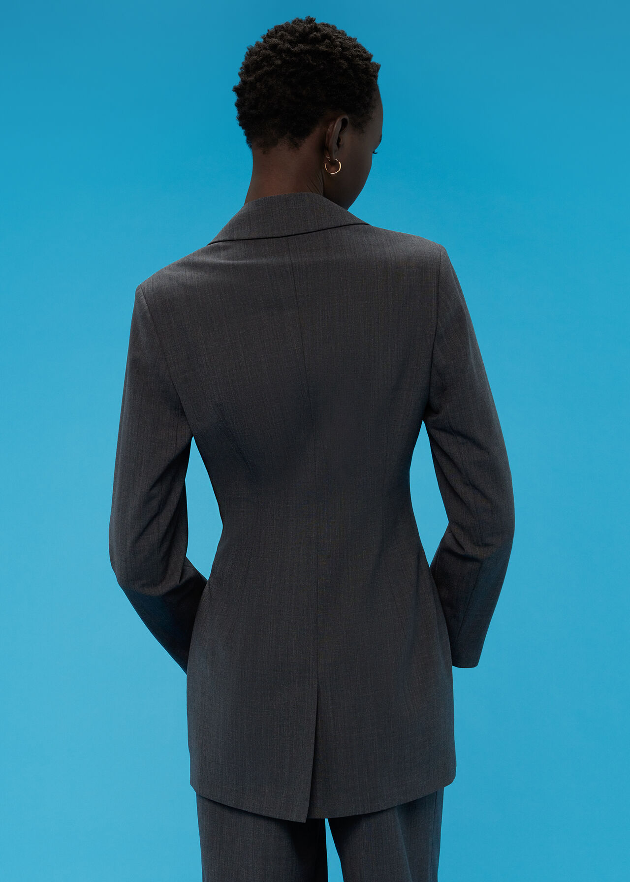 Mia Elongated Waist Blazer