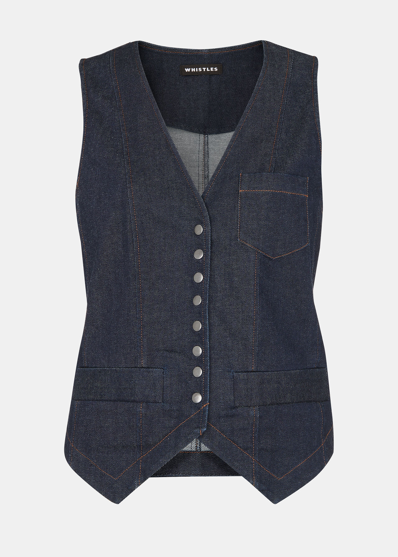 Joanna Denim Waistcoat