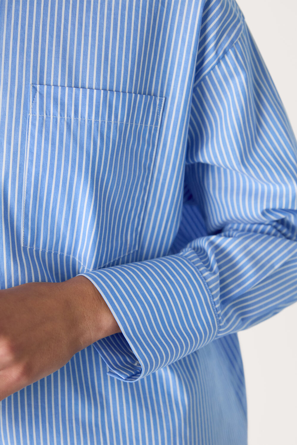 Stripe Oversized Shirt