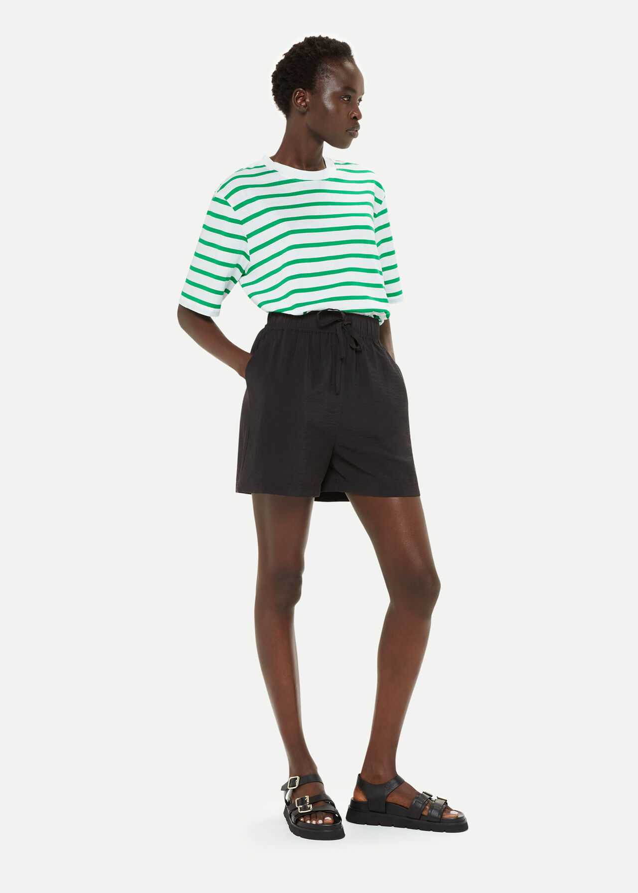 Stripe Short Sleeve T-shirt