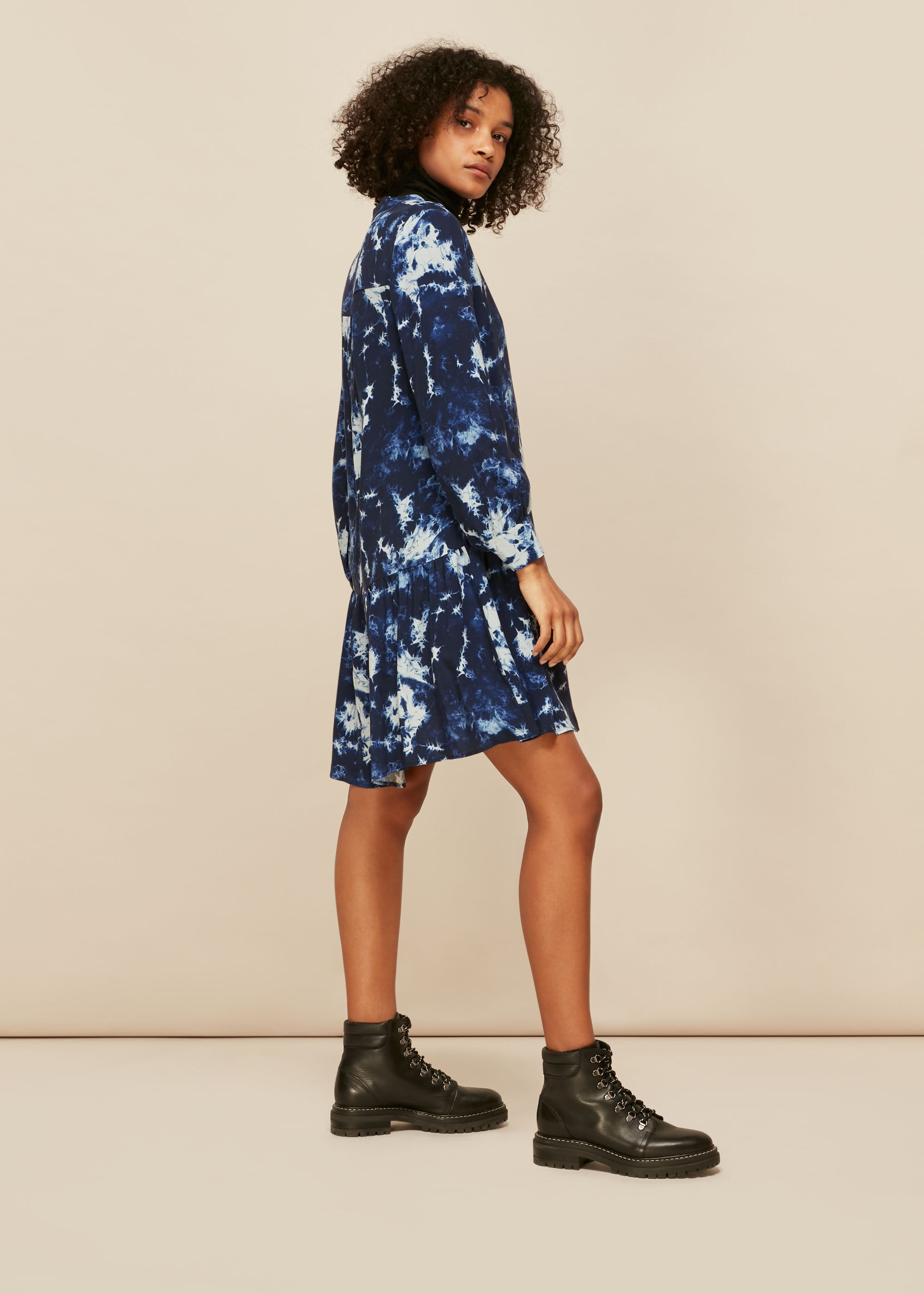 Tie Dye Smock Dress | WHISTLES | Whistles