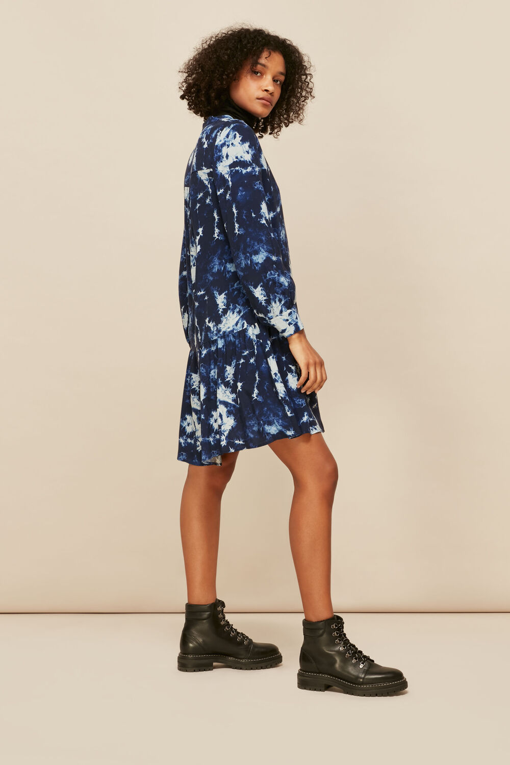 Tie Dye Smock Dress