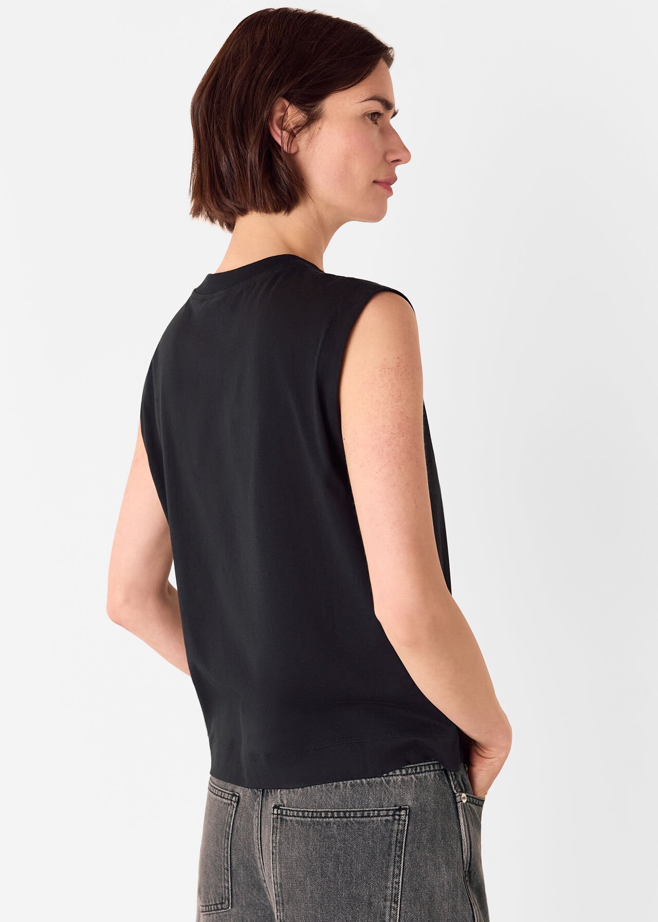 Edie Sleeveless Vest