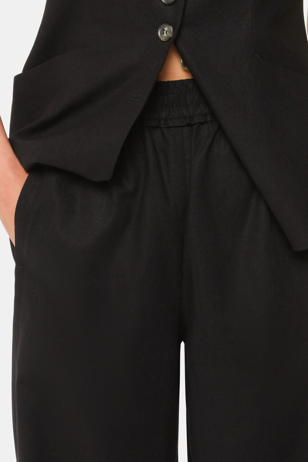 Lindsey Linen Blend Trouser
