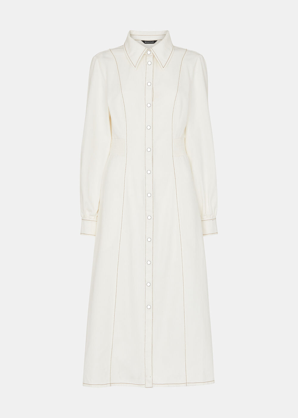 Harlowe Denim Midi Dress