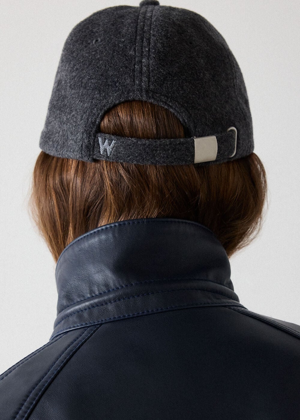 Grey Wool Cap