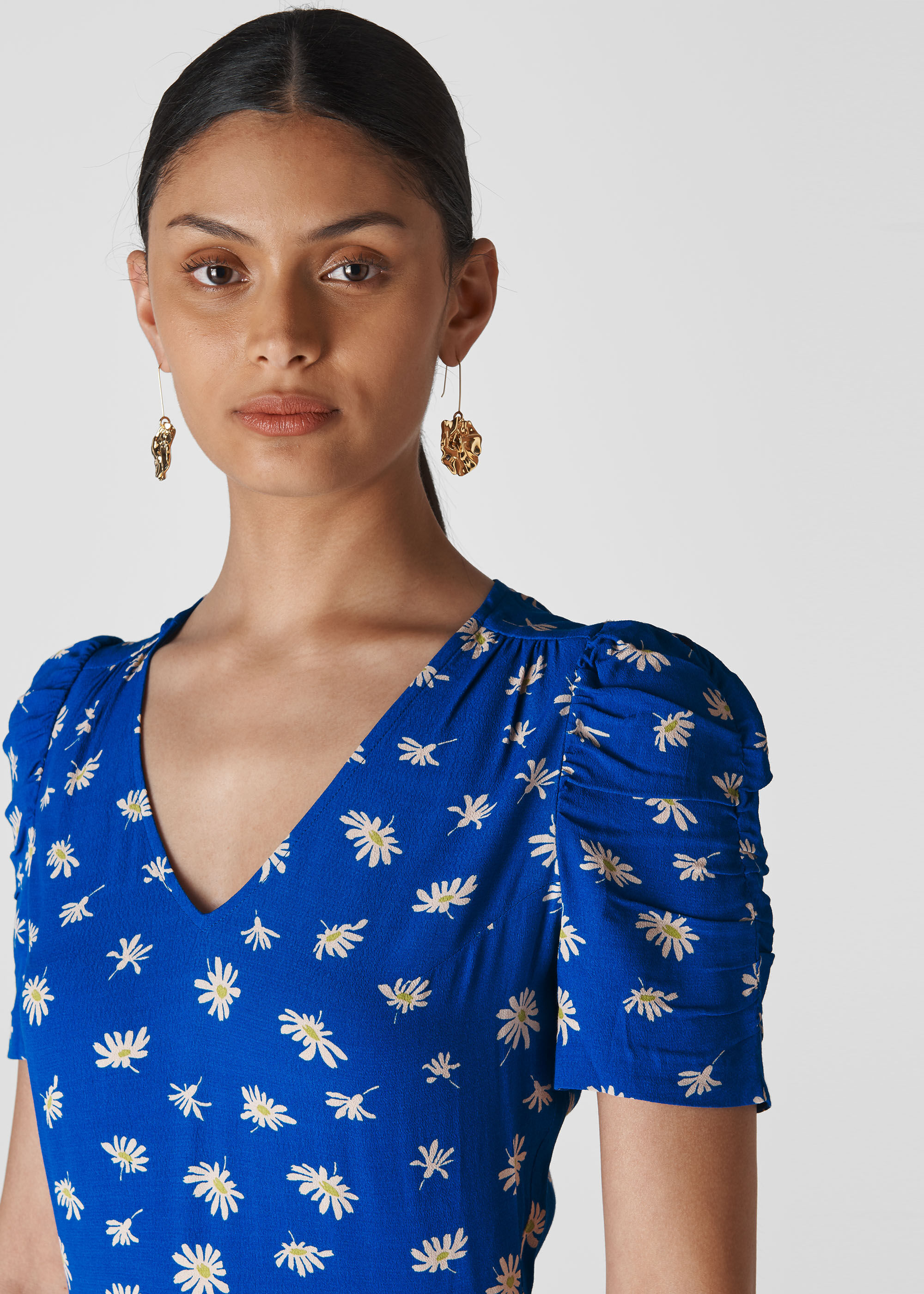 Whistles daisy print dress new arrivals