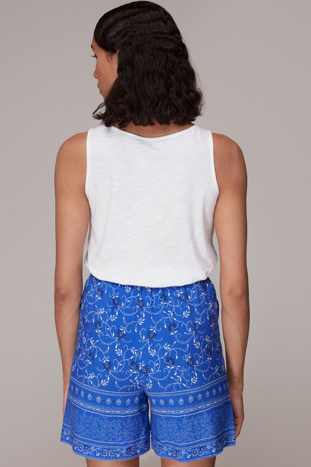 Bandana Floral Print Shorts