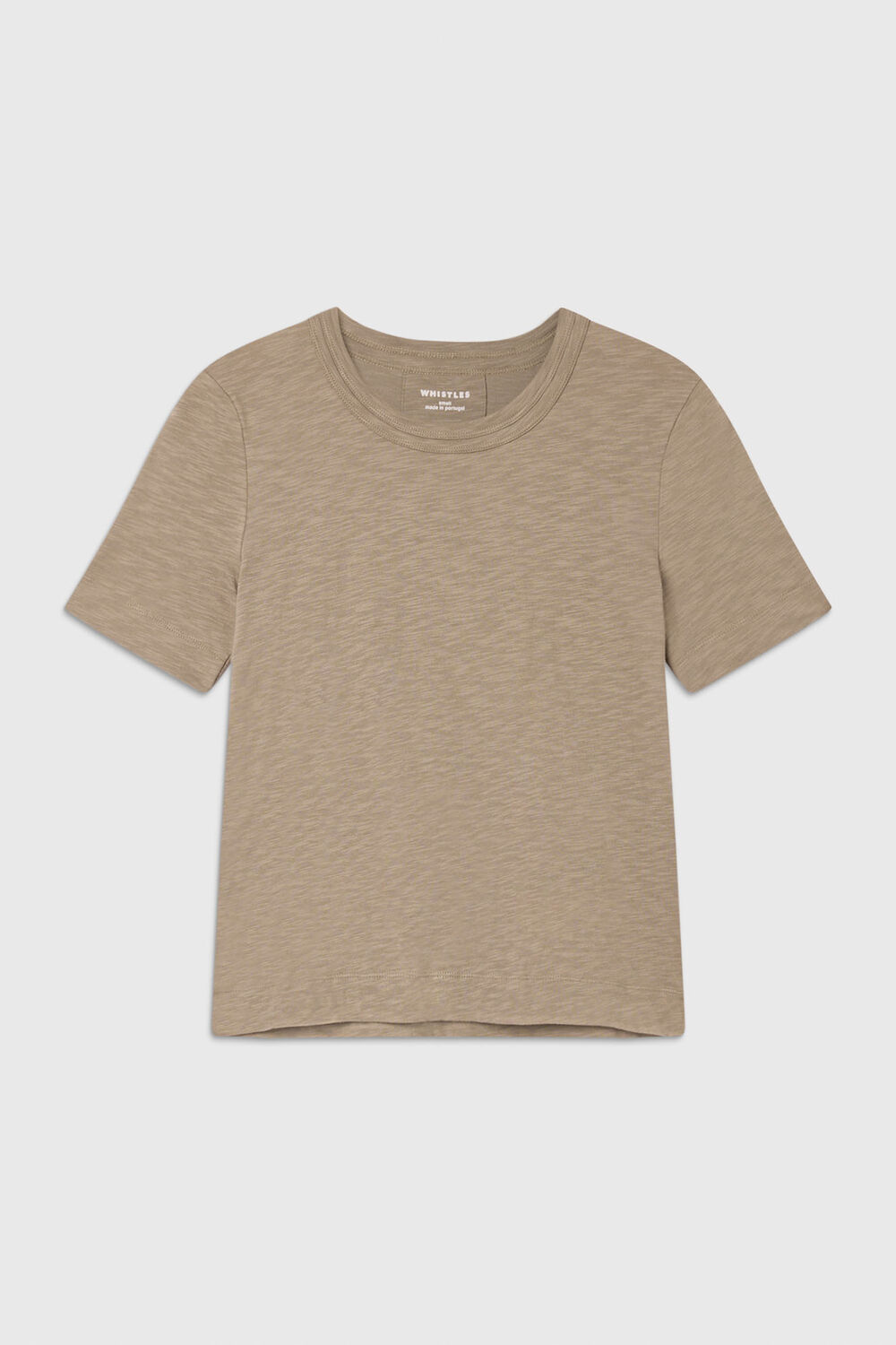 Sage Green Rosa Double Trim T-Shirt
