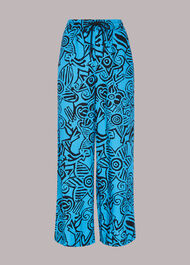 Starflower Print Trouser