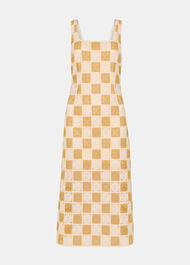 Cotton Crochet Midi Dress