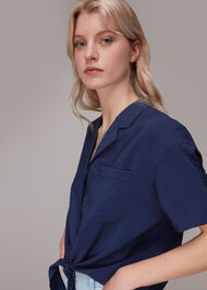 Nicola Tie Front Blouse