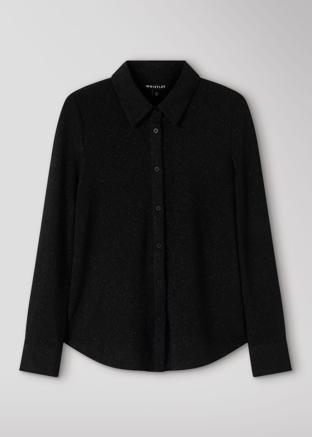 Black Eva Sparkle Shirt