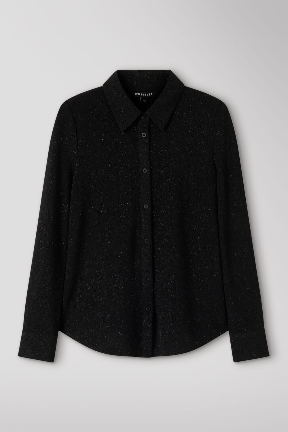 Black Eva Sparkle Shirt