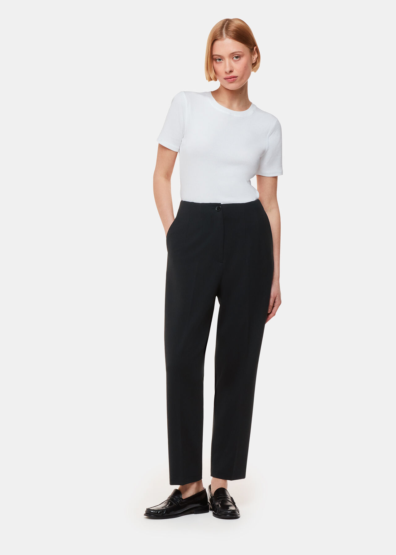 Lila Ponte Trouser
