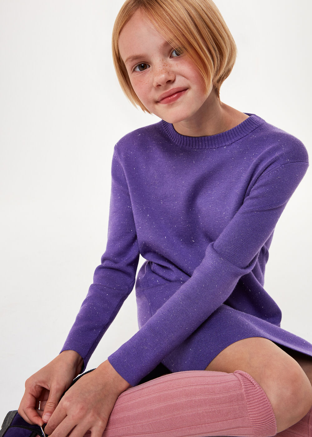 Annie Sparkle Knit Dress