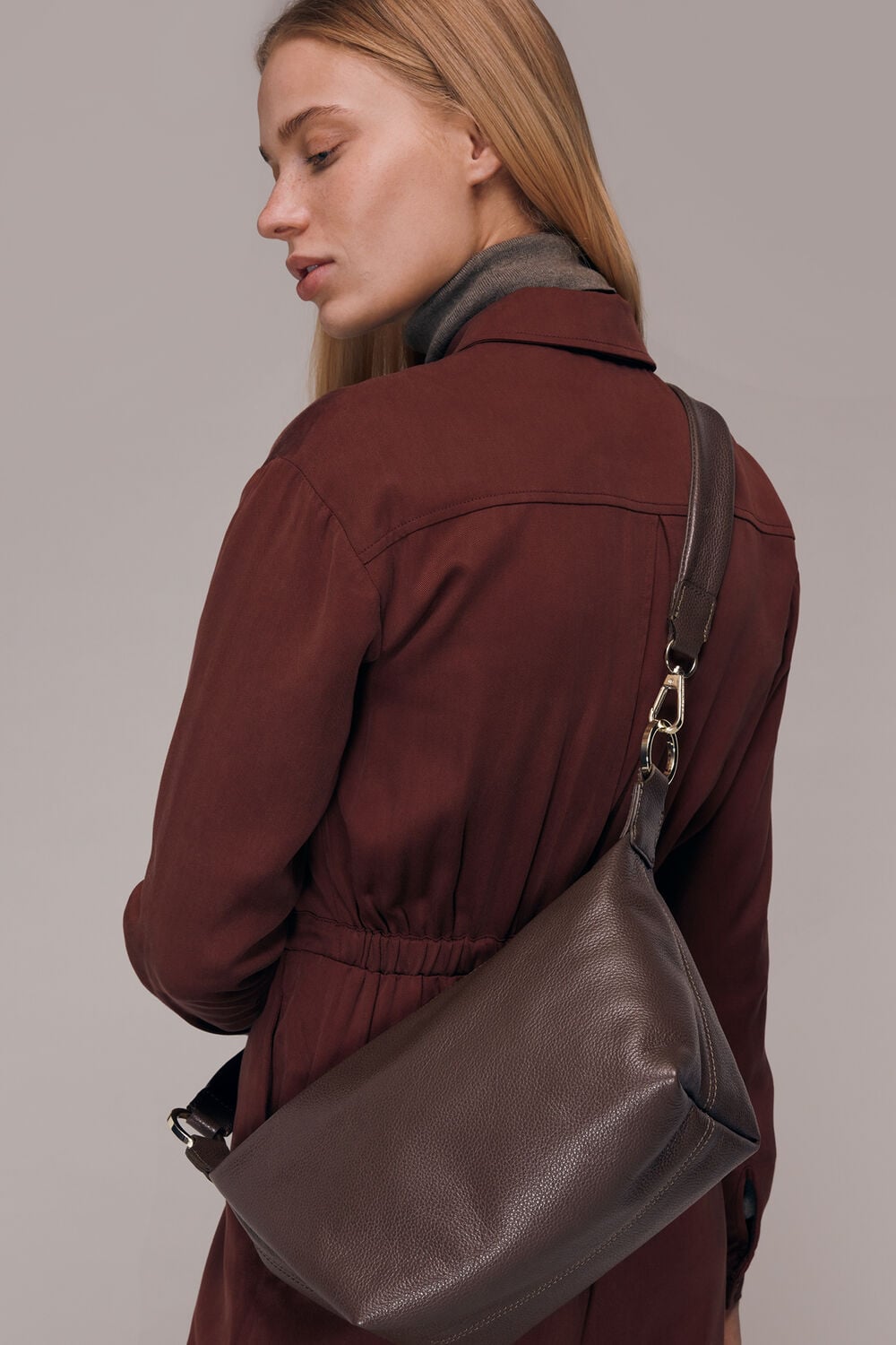 Nessie Slouchy Cube Bag