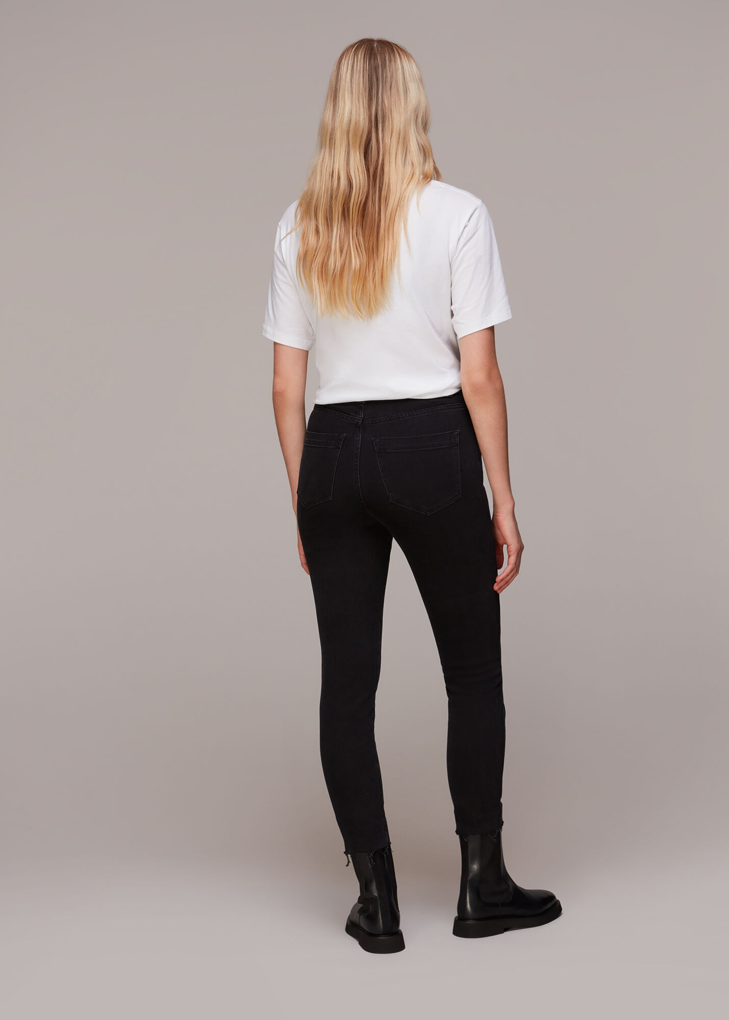 Whistles black skinny jeans on sale