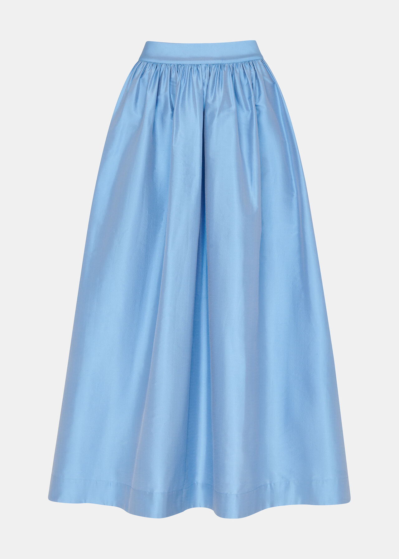 Taffeta Silk Volume Skirt