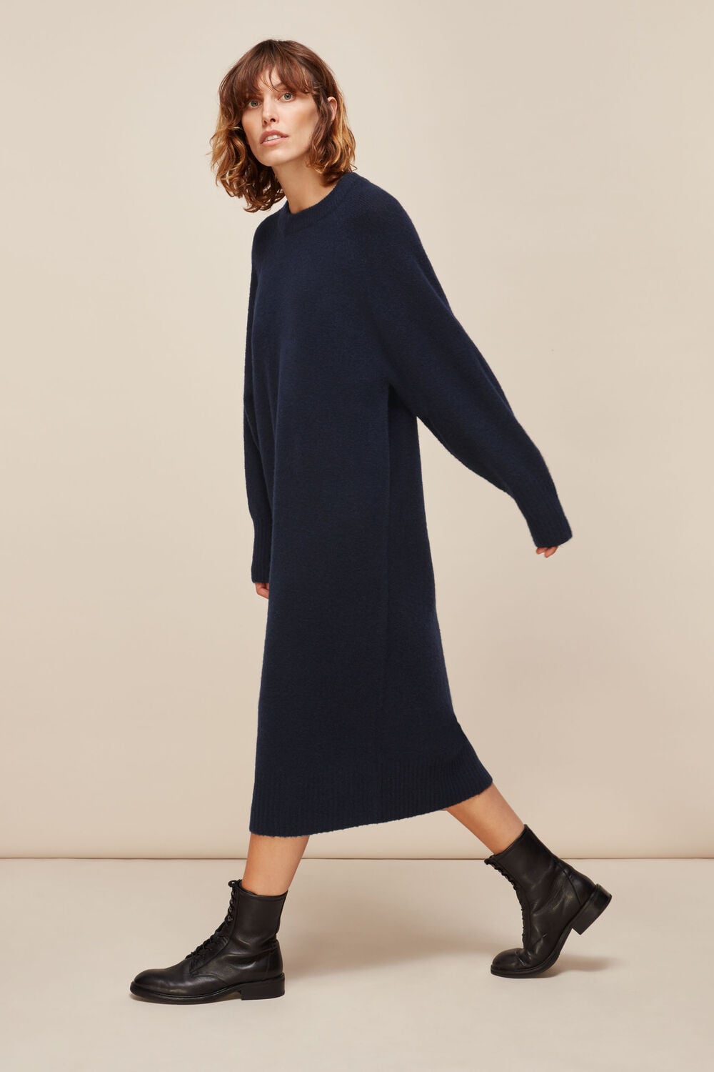 Midi Length Knit Dress
