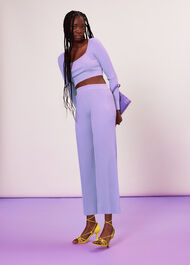 Square Neck Rib Knit
