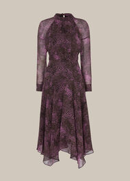 Snake Print Carlotta Dress