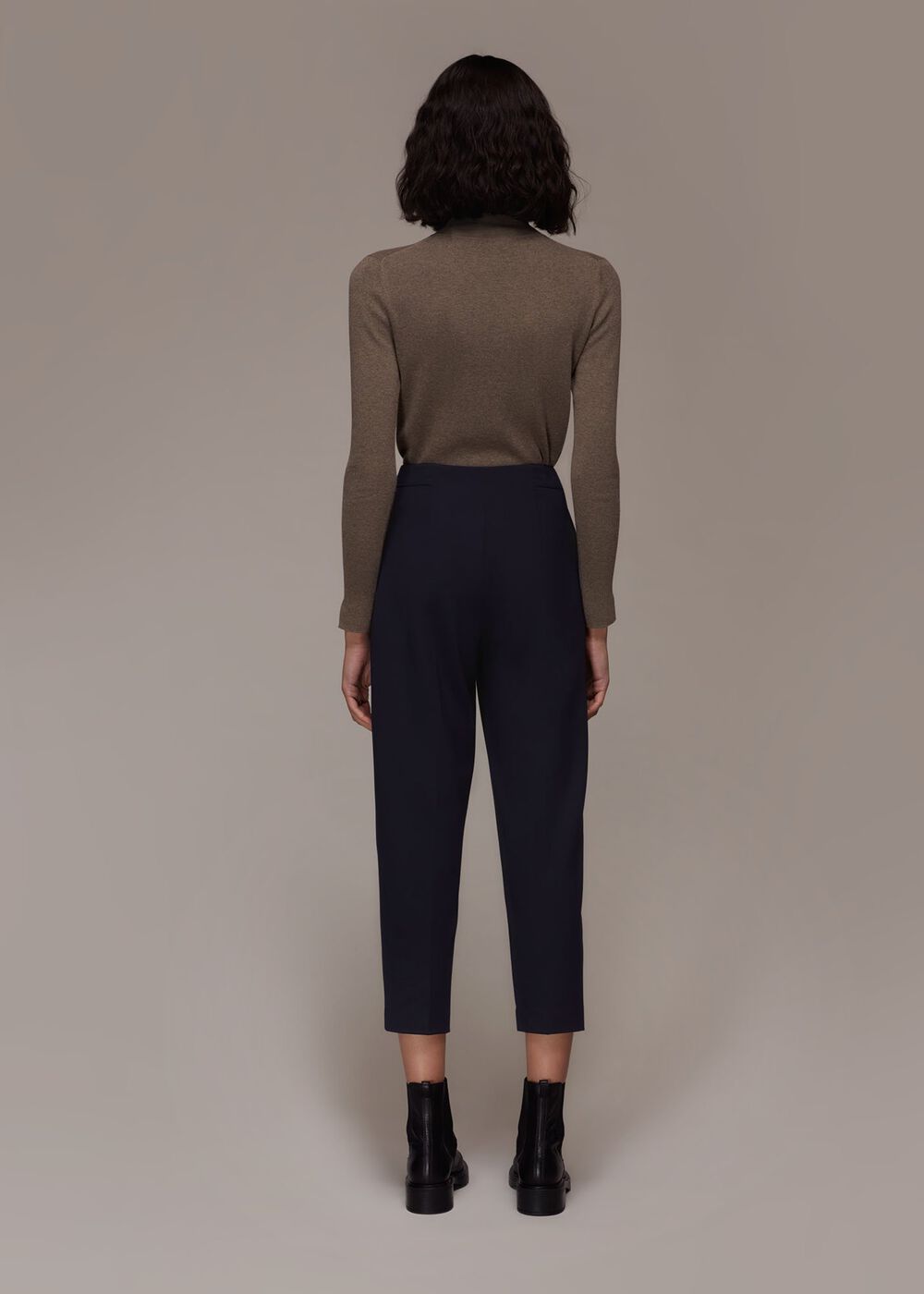 Lila Tapered Ponte Trouser