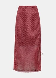 Dainty Net Tie Detail Skirt