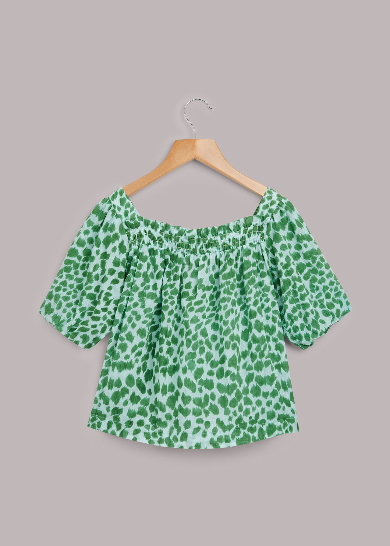 Smooth Leopard Trapeze Top