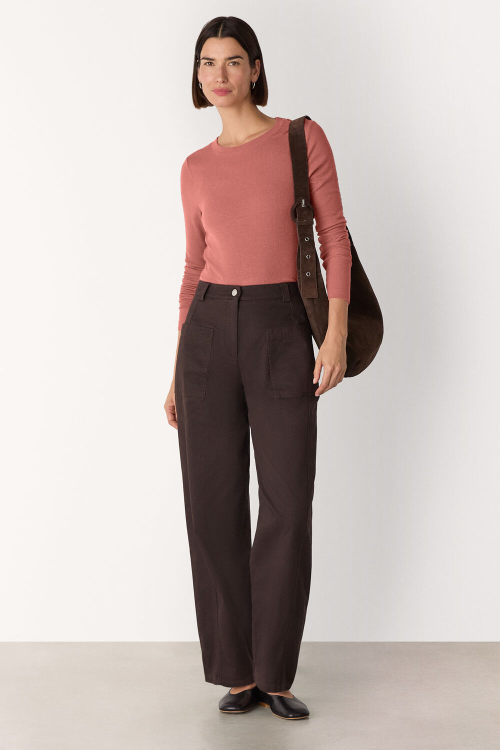 Essential Ribbed Crew