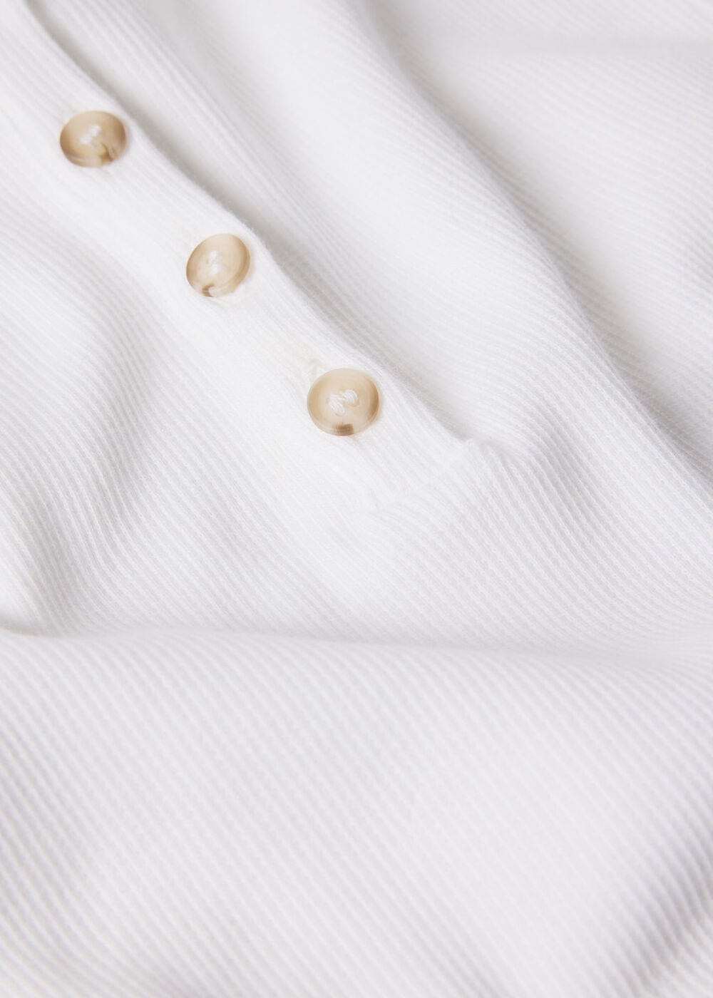 Henley Button Front Tank
