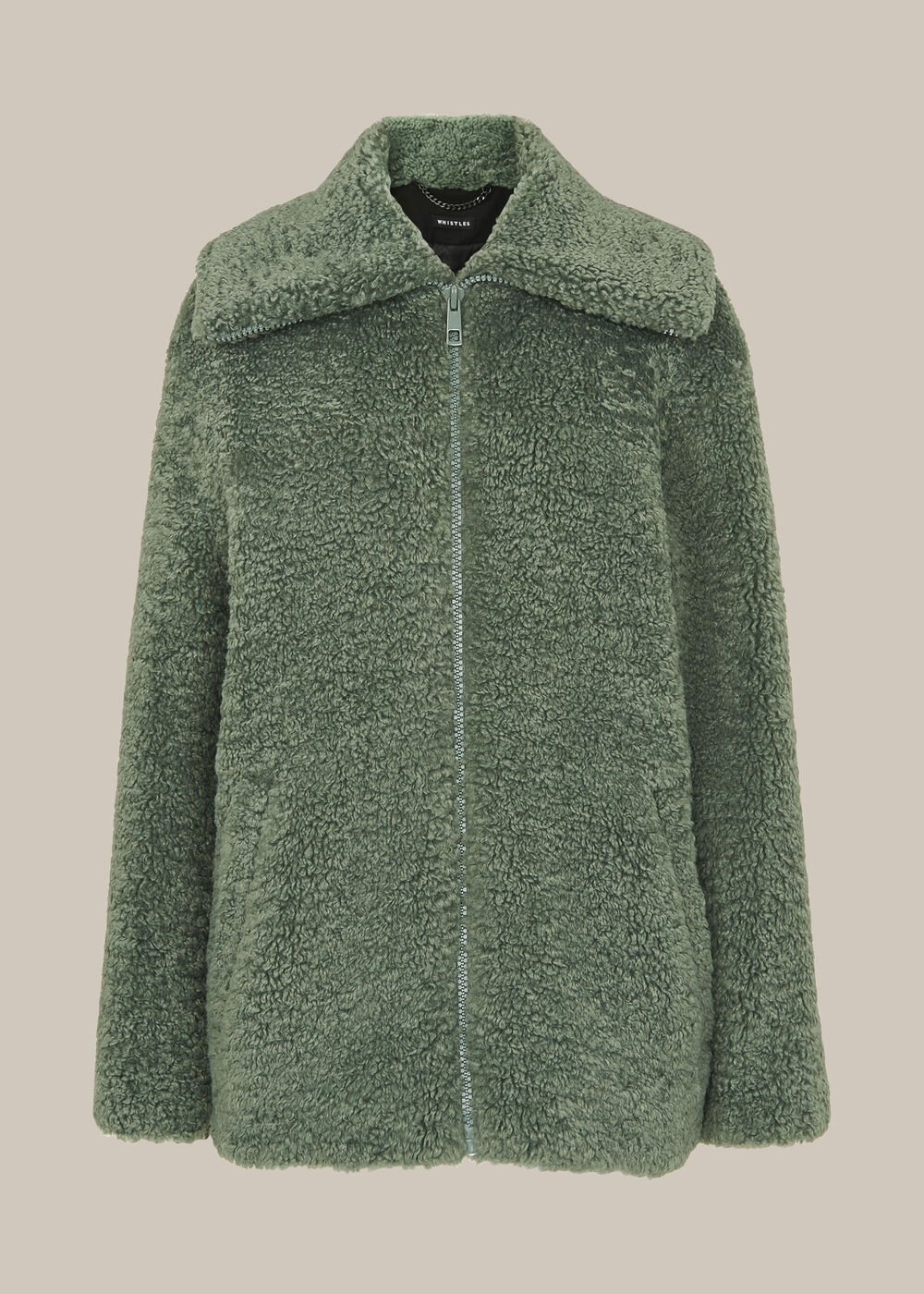 Zip Front Sporty Jacket