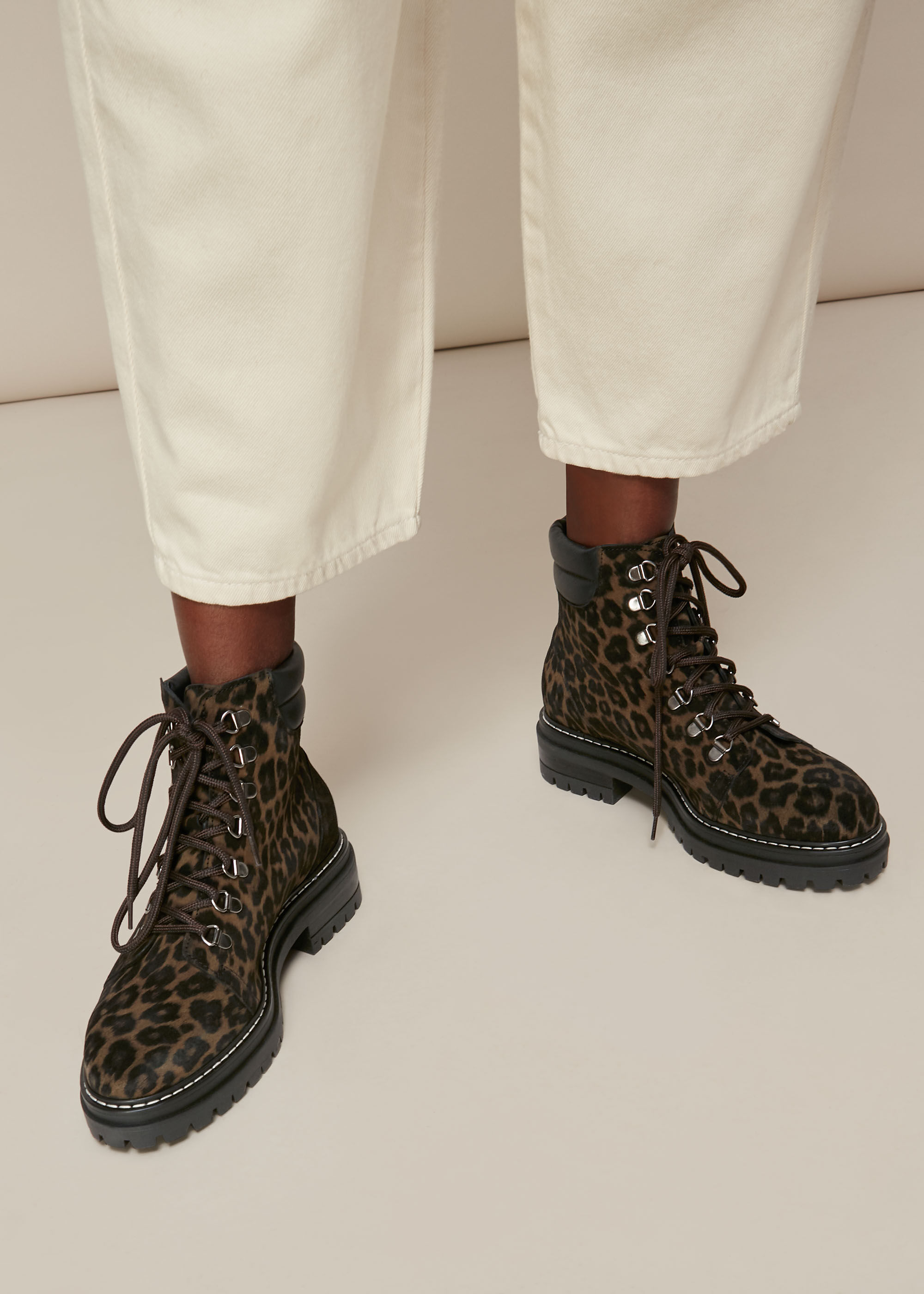 Whistles leopard new arrivals boots