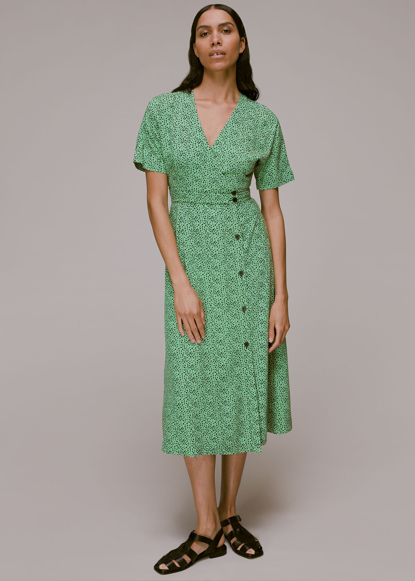 Faithfull chiara midi top dress