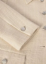 Petite Cropped Boucle Jacket