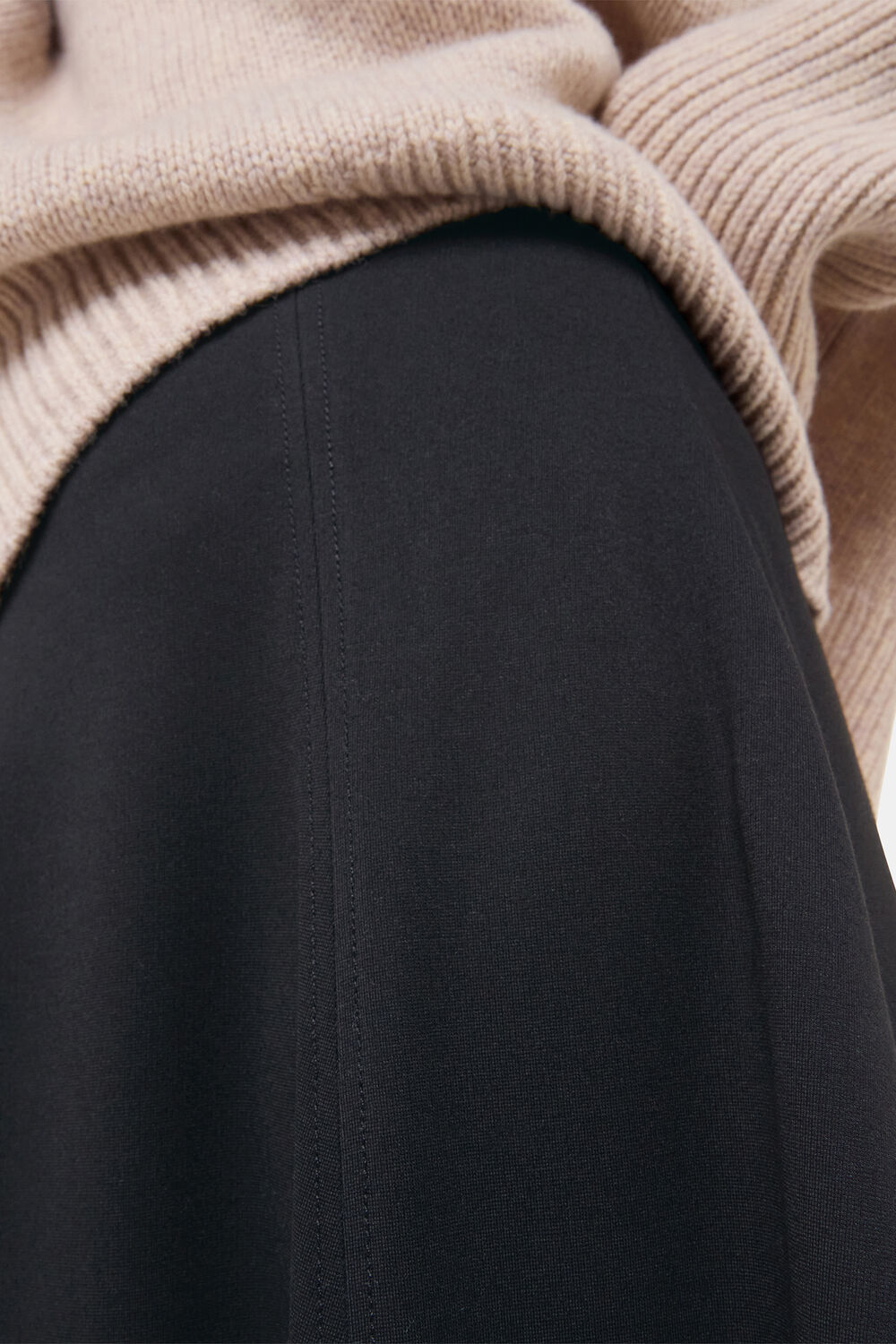 Ponte Full Skirt