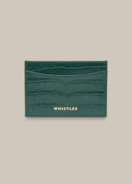 Shiny Croc Card Holder