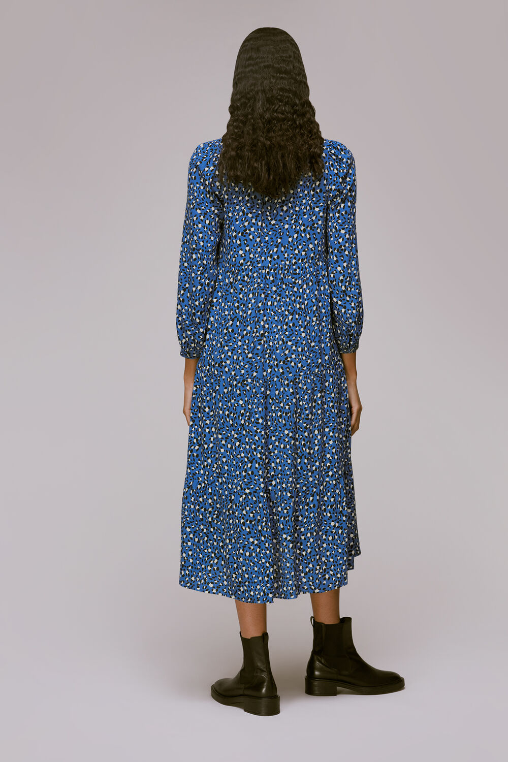 Amy Wild Leopard Trapeze Dress