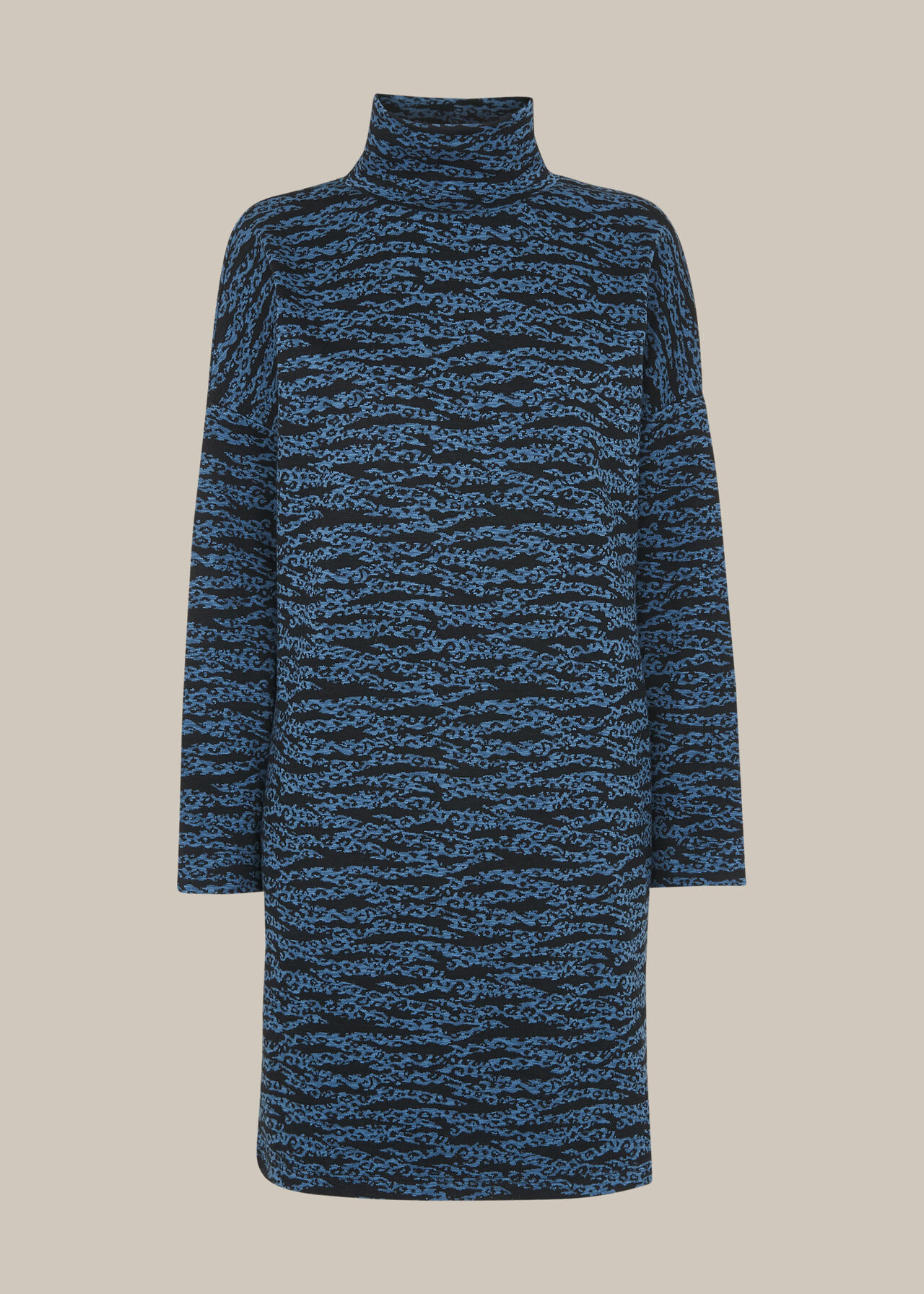 Tiger Leopard Jersey Dress