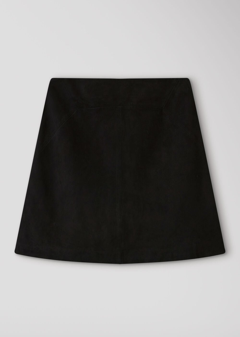 Suede A Line Skirt