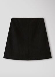Suede A Line Skirt