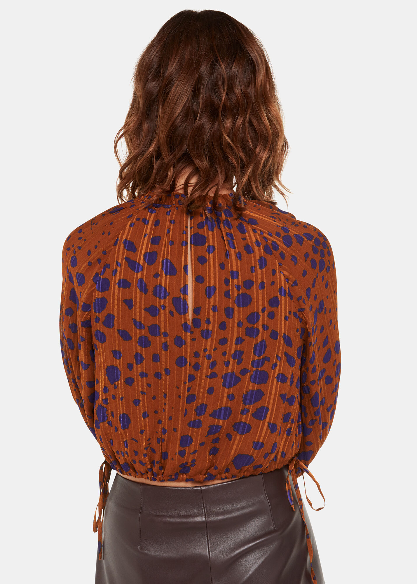 Whistles polly spot dress store