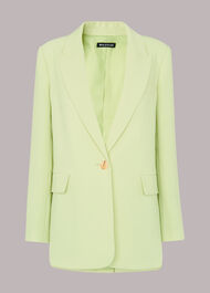 Boyfriend Crepe  Blazer