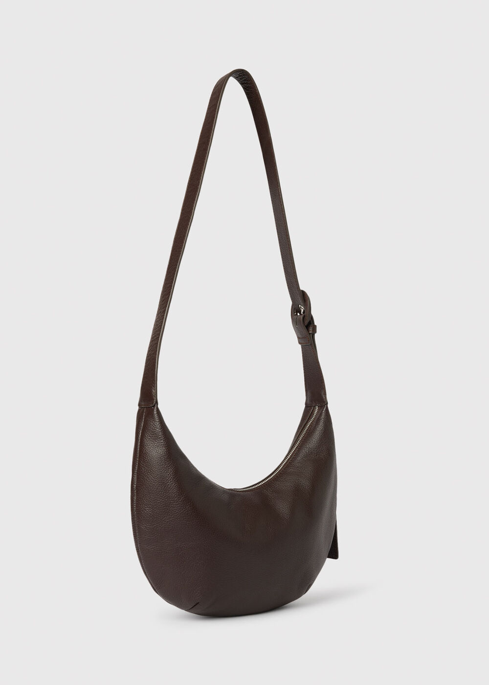 Small Sia Curved Crossbody Bag