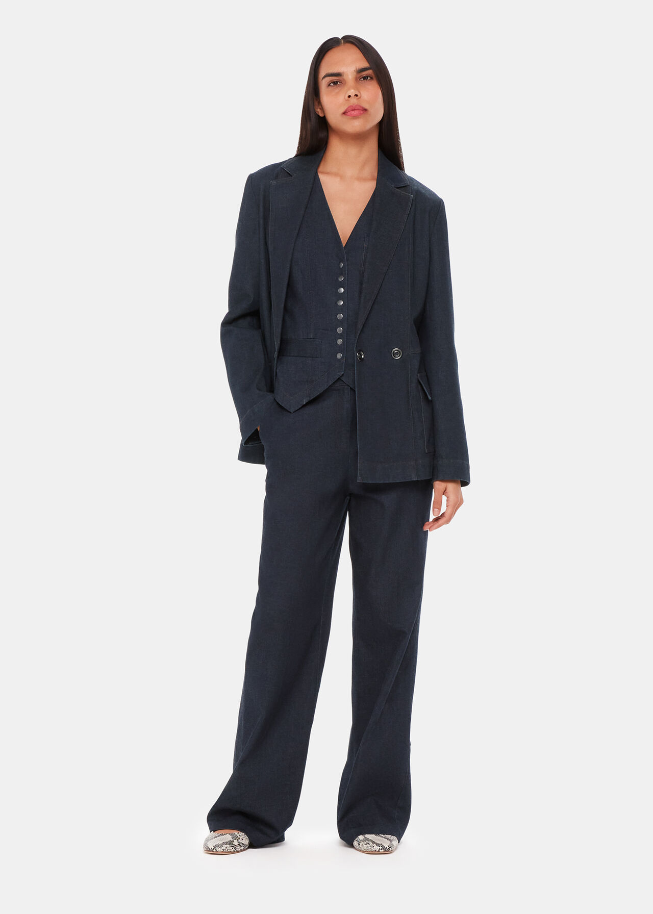 Joanna Denim Blazer