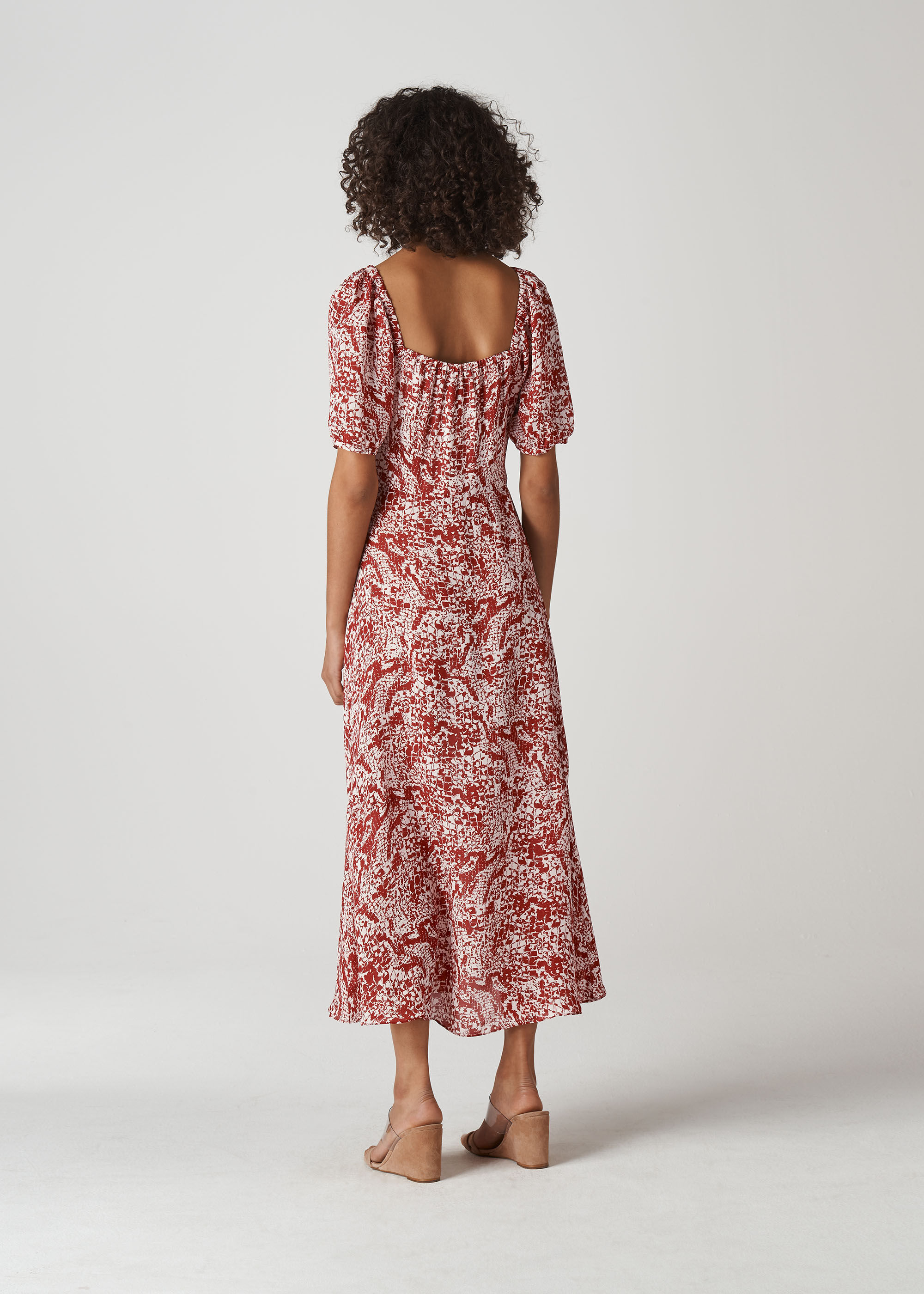 Whistles snakeskin dress on sale