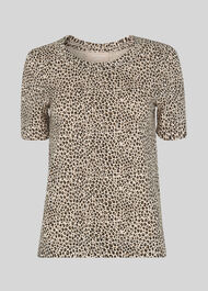 Mini Leopard Rosa TShirt Leopard Print